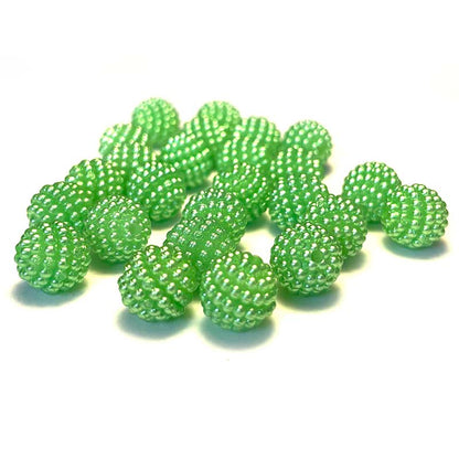 Colorful Bayberry Beads 10mm & 12mm Round Spacer Beads for Jewelry Making