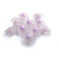 15pcs Pastel Transparent Candy Flower Acrylic Beads 17mm