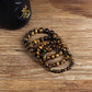 Yellow Brown Tiger-eye Gemstone Bracelet, 4-12mm