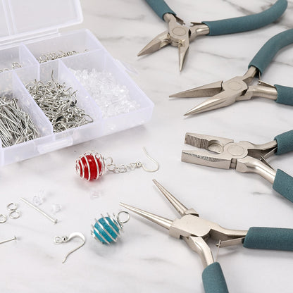 12-Style Stainless Steel Pliers Set