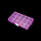 High Quality Grids Adjustable Plastic Jewelry Beads Storage Box Case Container Organize For Craft Jewelry Display Boxs Supplies