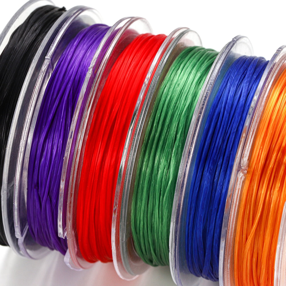 Flexible Elastic Wire for Beaded Jewelry, 10Meters lot