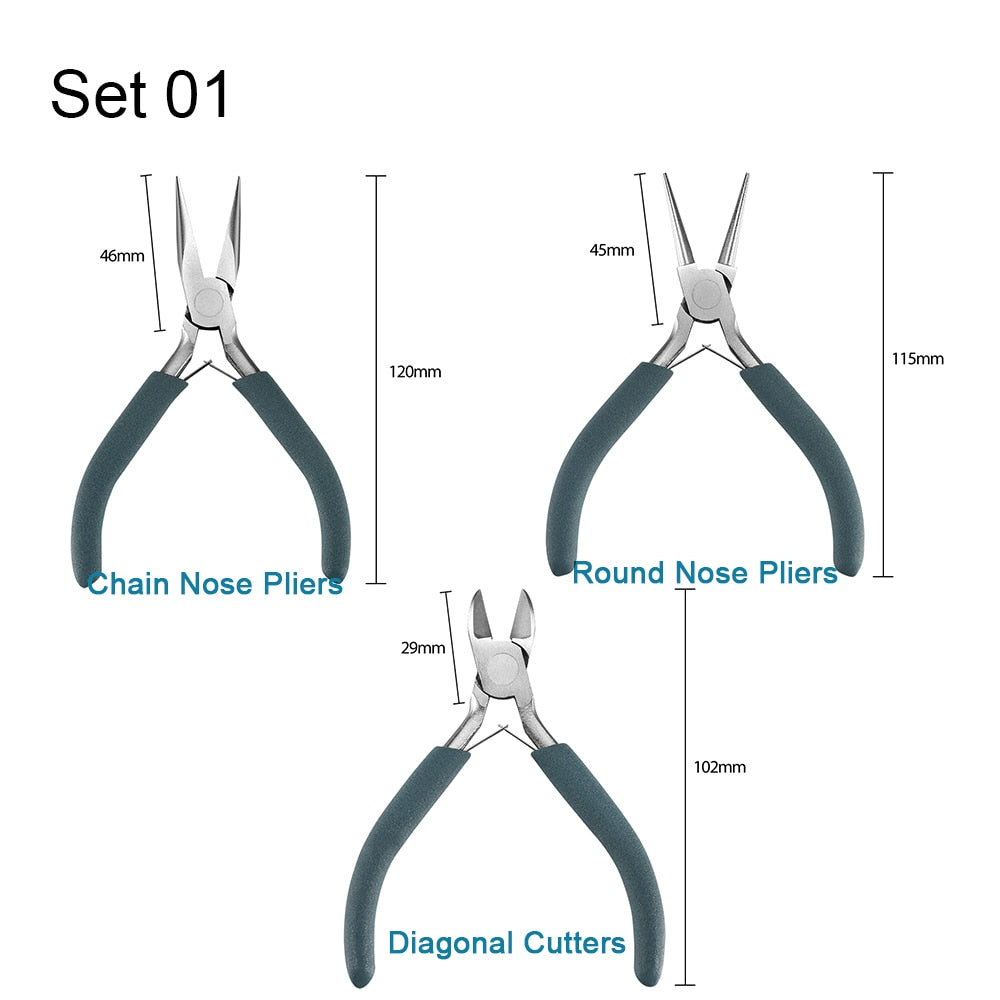 Jewelry Pliers,5 Inch Needle Nose Pliers Jewelry Making Tools Jewelry  Pliers Tool Small Pliers for Crafts,Necklaces,Rings and Jewelry Making  Supplies