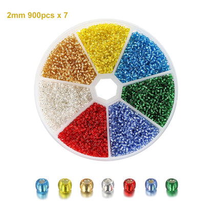 Wholesale 2mm Czech Glass Seed Beads Set