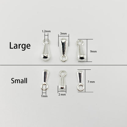 Goldkupfer-Wassertropfen-Endperlen, 2 x 7 x 3 x 9 mm, 200 Stück