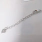Solid 925 Sterling Silver 10mm Lobster Trigger Clasp with 5cm Extender Chain