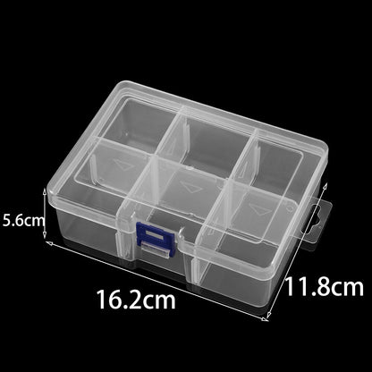 Multi Style Adjustable Grids Jewelry Box