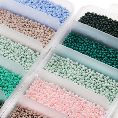 2mm Czech Seed Beads 9000pcs Box