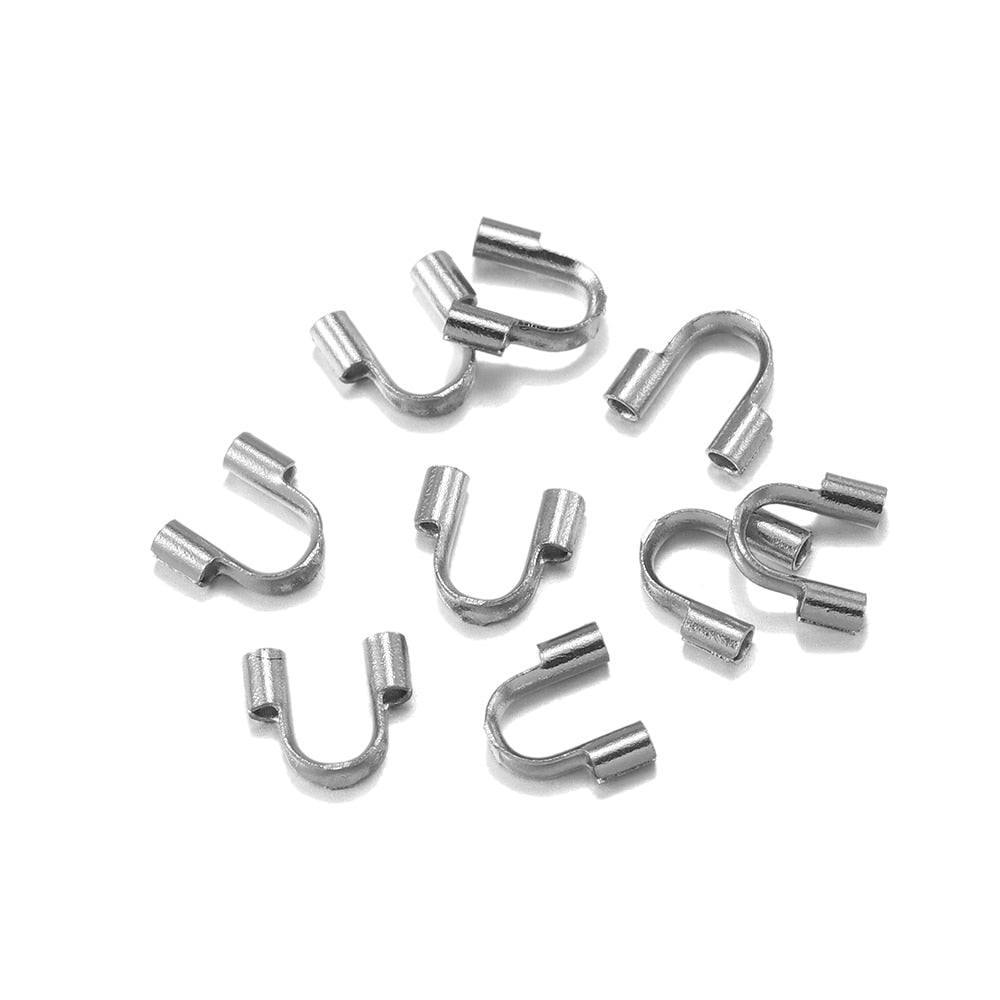 Stainless Steel Wire Protectors U Shape, 30pcs