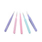 3-Color Bent Nose Tweezers, 1pc