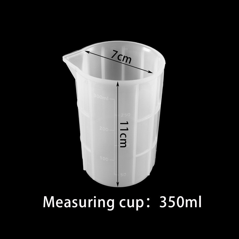 20Pcs epoxy measuring cups Resin Diy Silicone Mixing Cups For Resin Silicone