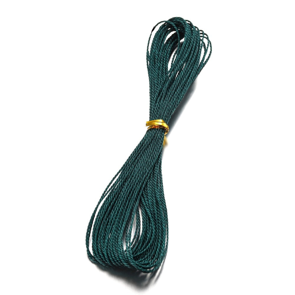 1mm Waxed Cotton String Beading Cord, 10m