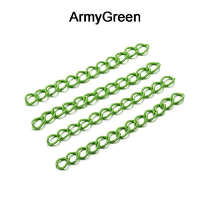 5 cm Colourful Necklace Extension Chain, 30-100pcs lot