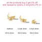 Stainless Steel Connector Clasp Gold Ball Chain End Crimps, 100pcs