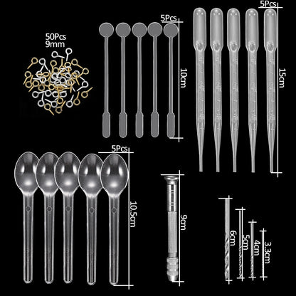 Epoxid-Gussformen-Sets, 15–348 Stück