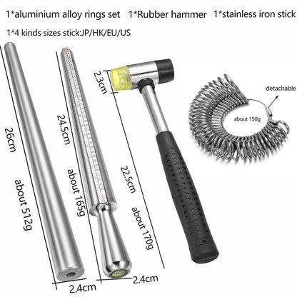 10 Style Ring Sizer & Enlarger Set