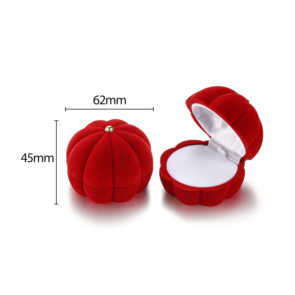 35 Style Cute Velvet Jewelry Package Gift Box Container for Earring Necklace Case Wedding Engagement Ring Storage Display Holder
