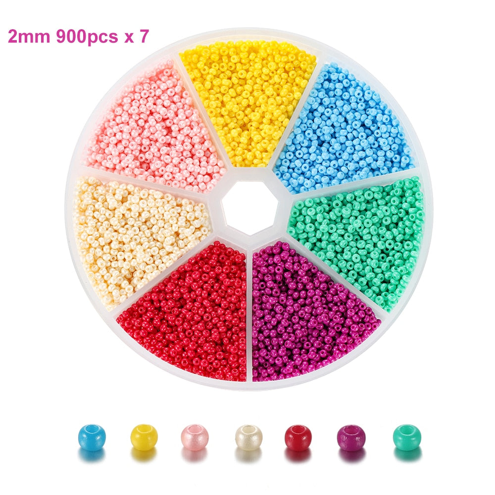Czech Crystal Spacer Beads Box