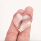 10-50pcs Heart Glass Cabochon 6-30mm for Jewelry