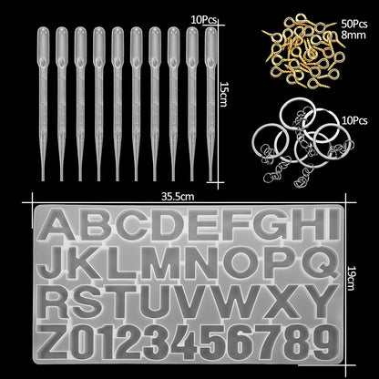 Epoxid-Gussformen-Sets, 15–348 Stück