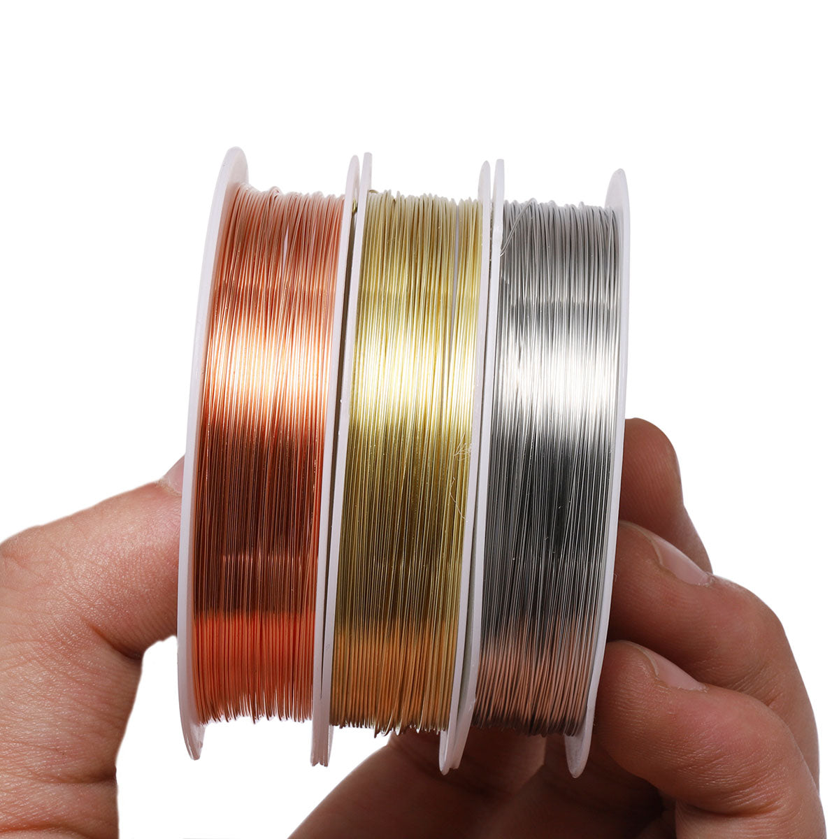 Sturdy Gold Alloy Copper Wire Dia 0.2 0.3 0.4 0.5 0.6 0.7 0.8 1 mm, 1 Roll