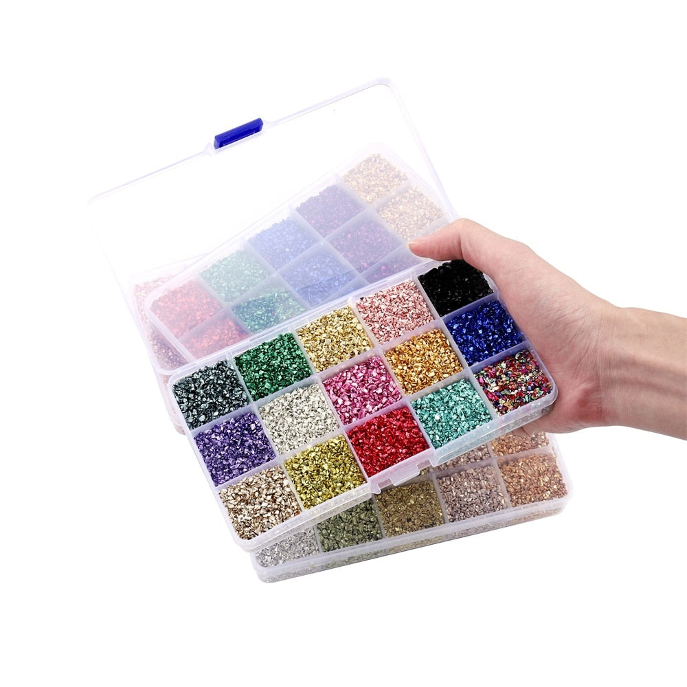 Resin Fillings Kit with Crushed Stones
