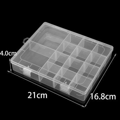 Multi Style Adjustable Grids Jewelry Box