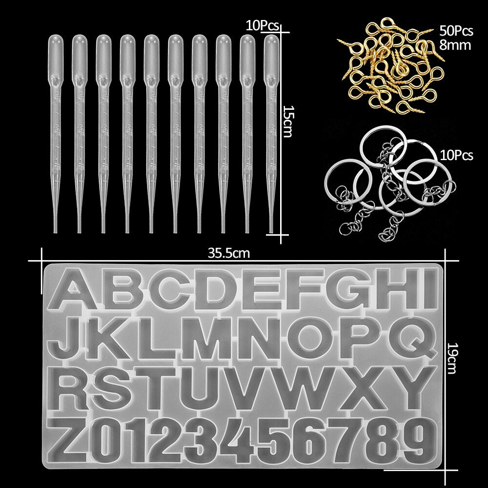 Jewelry Silicone Casting Molds Sets