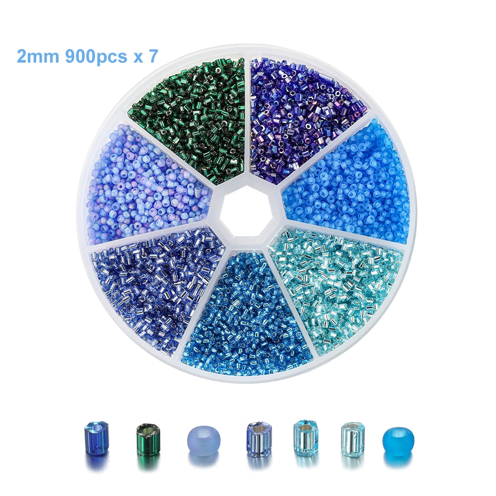 Czech Crystal Spacer Beads Box