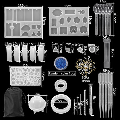 Ensembles de moules de moulage en silicone pour bijoux