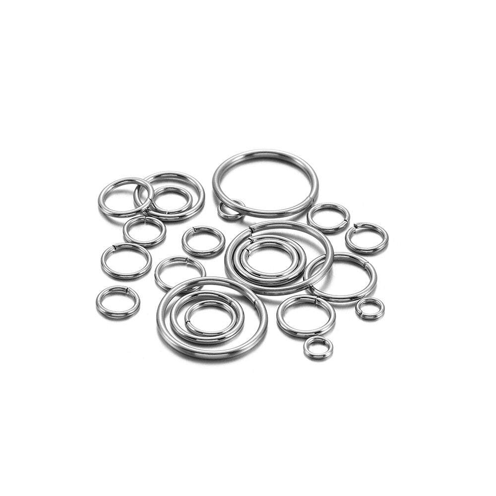 1050pcs Stainless Steel Jump Rings