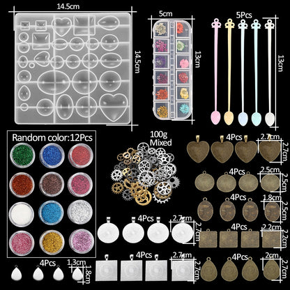 Epoxid-Gussformen-Sets, 15–348 Stück