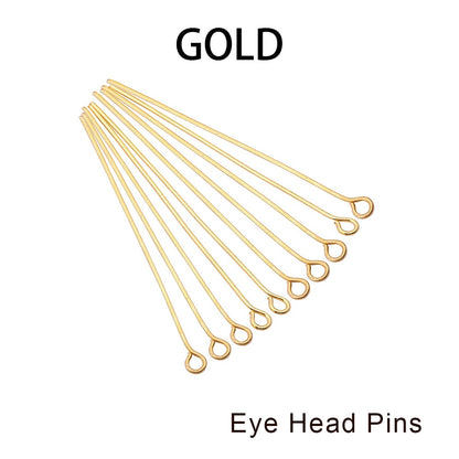 10-50mm Head Pins Connectors, 200pcs