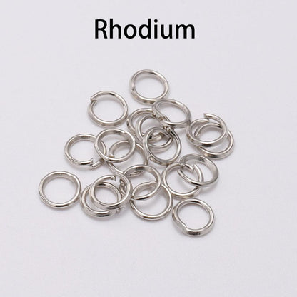 50-200pcs 4-20mm Jump Rings