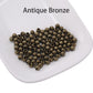 Gold Color Round Spacer Beads 3-6mm, 30-300pcs