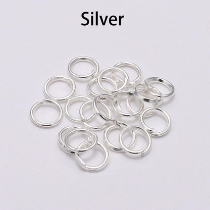 50-200pcs 4-20mm Jump Rings