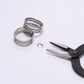 2-5pcs Stainless Steel Pliers for Opening/Closing Jump Rings in Jewelry Making