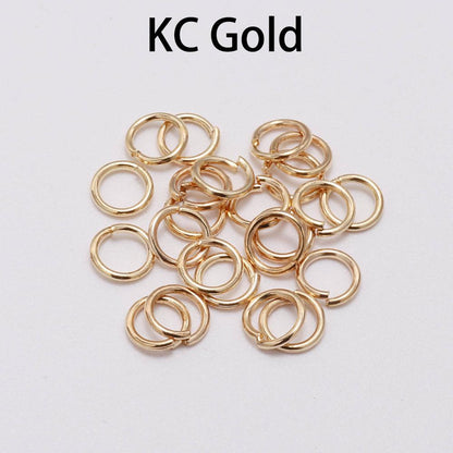 50-200pcs 4-20mm Jump Rings