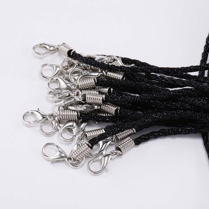 Corde tressée réglable de 1,8 mm, cordon en nylon de haute qualité, 10 pièces