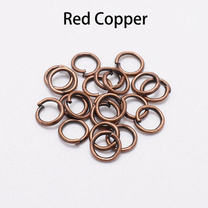 50-200pcs 4-20mm Jump Rings