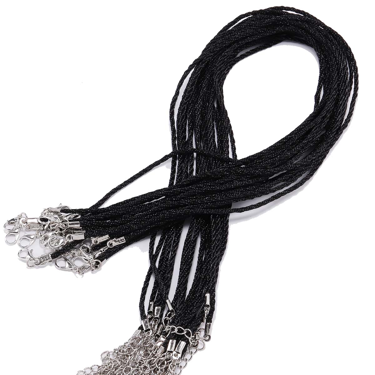 1.8mm Adjustable Braided Rope, High-Quality Nylon cord, 10pcs