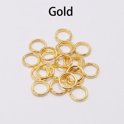 50-200pcs 4-20mm Jump Rings