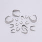 Stainless Steel Pendant Pinch Bail, 50-100pcs