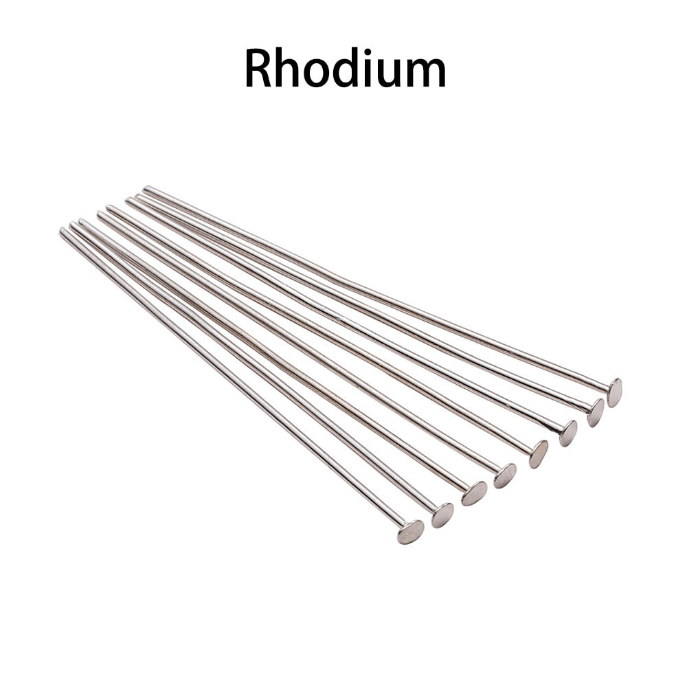 20-70mm Metal Eye & Flat Head Pins