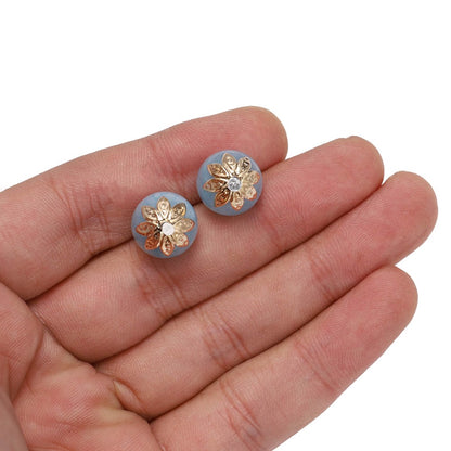 Capuchons de perles d'espacement fleur de lotus 8, 10 mm, 200 pièces