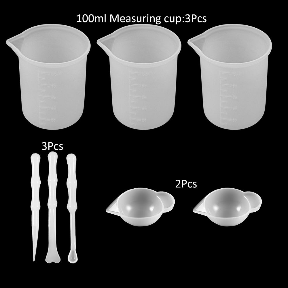 Epoxy Casting Molds Sets, 15-348Pcs