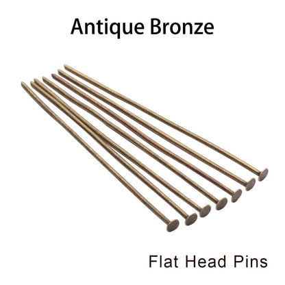 10-50mm Head Pins Connectors, 200pcs