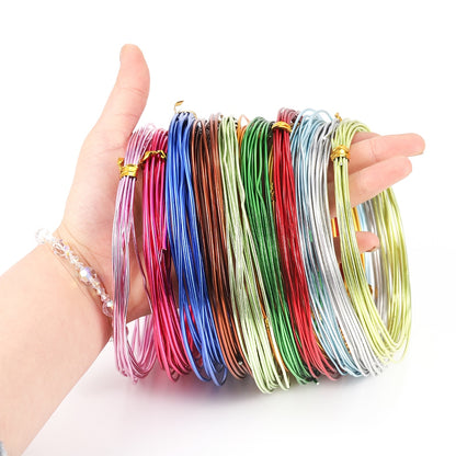 Soft Anodized Metal Aluminum Wire 2-3mm, 2-10M Roll