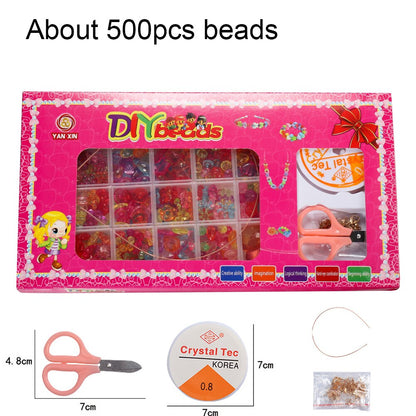 Braided Letter Beads Jewelry Making Kit