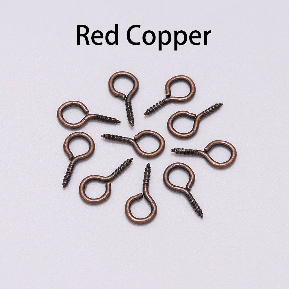 Mini Screw Eye Pins, 350pcs